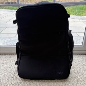 Taygeer Charging Travel Laptop Backpack, 35L Carry on Luggage, With Shoe pouch.
